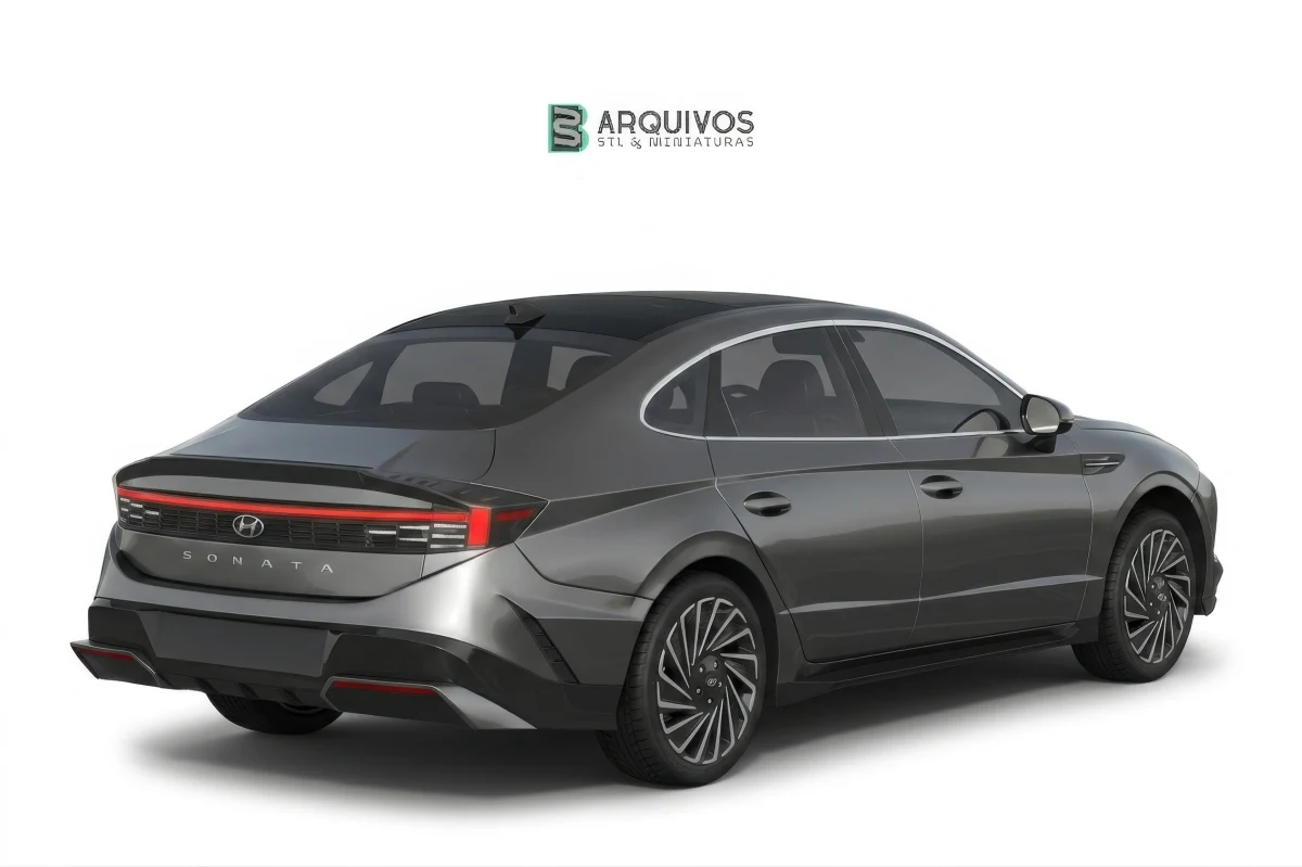 Modelo 3D STL - Hyundai Sonata 2024 — foto 7